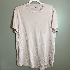 3/$15! Large H&M Long Fit Light Pink Tee Shirt
